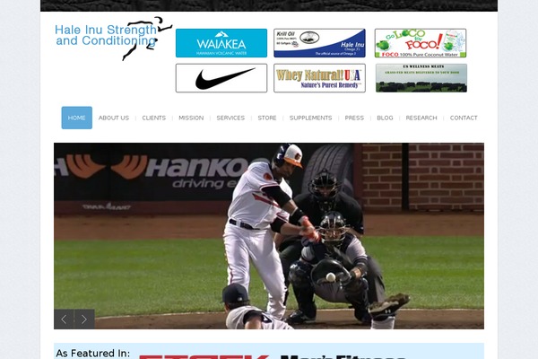 Bigbang theme site design template sample