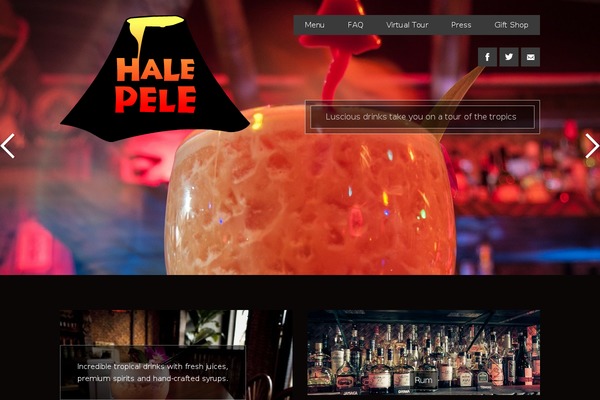 Forked theme site design template sample