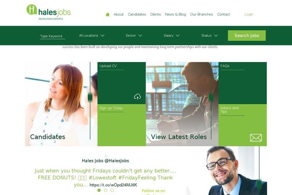 halesgroup.co.uk site used Hales-recruitment