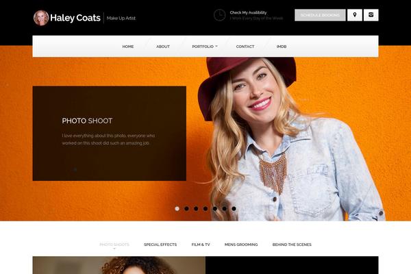 haleycoats.com site used Haircut