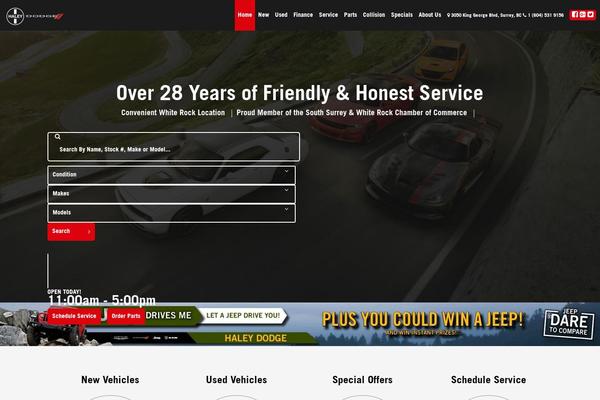 Genesis theme site design template sample