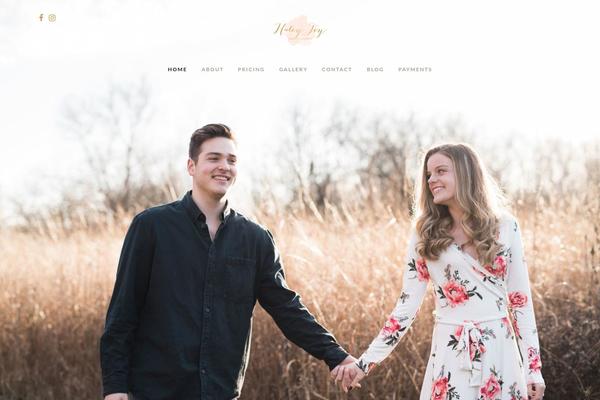 PhotoMe theme site design template sample