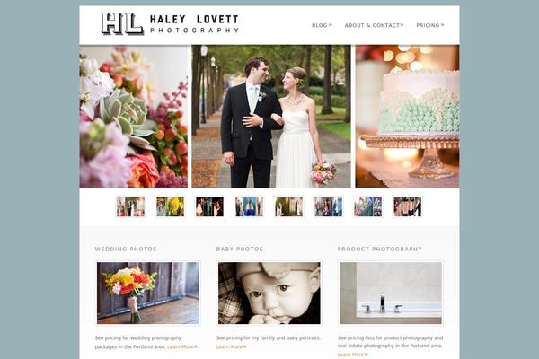 Dandelion theme site design template sample