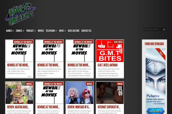half-decent.com site used TheStyle