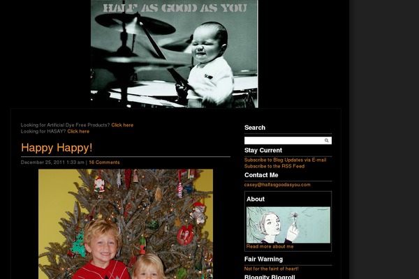 halfasgoodasyou.com site used Studiopressblack