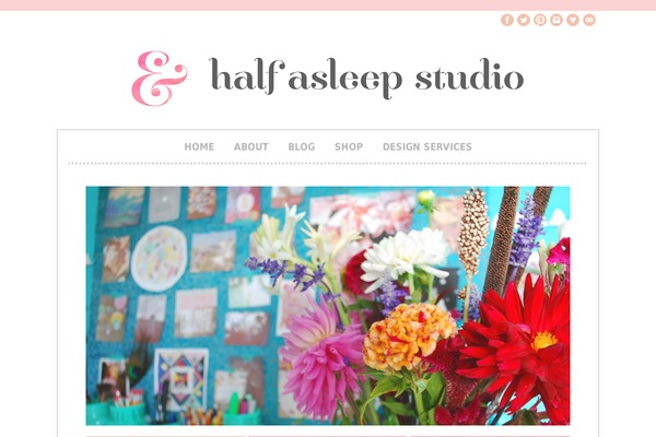 halfasleepstudio.com site used Ample Blog