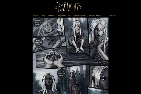 halflightcomics.com site used Comicpress Foreboding