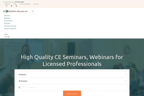 halfmoonseminars.org site used Halfmoon