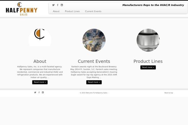 Customizr theme site design template sample