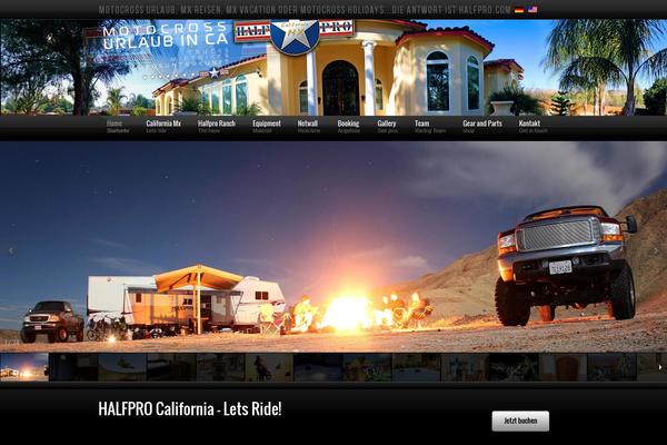 Duster theme site design template sample