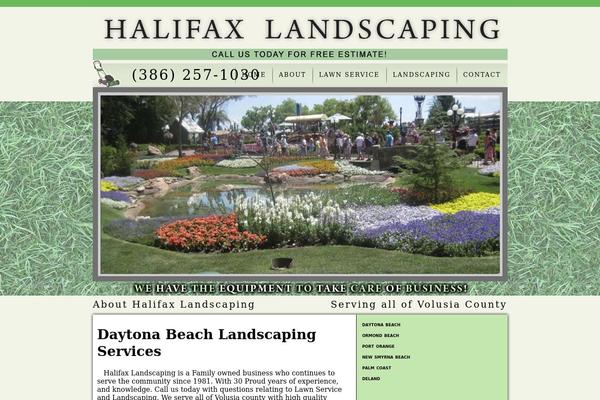 halifaxlandscapinginc.com site used Halifaxlandscaping