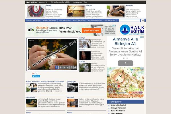 Onnlinewp theme site design template sample
