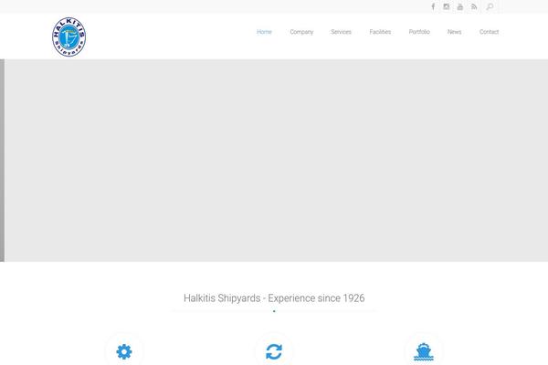 Xenia theme site design template sample