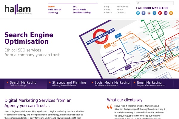 hallaminternet.com site used Hallam2022