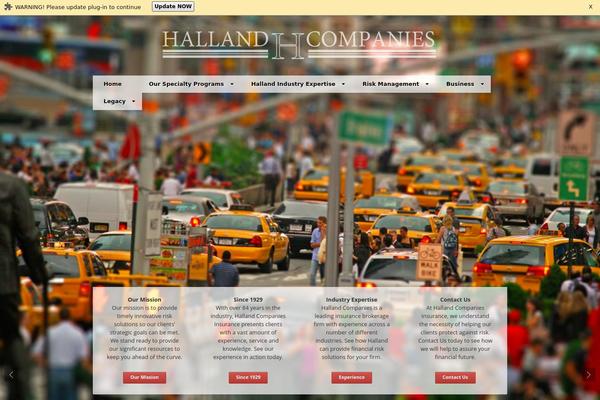 Metropolis theme site design template sample