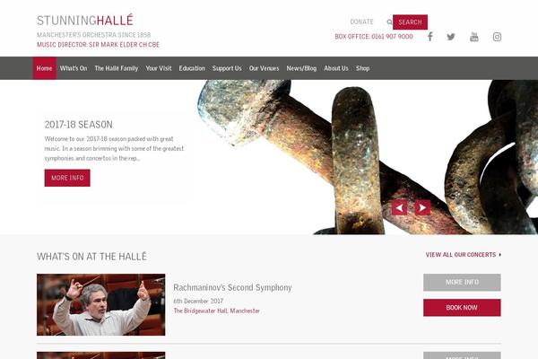 halle.co.uk site used Cog-press-theme
