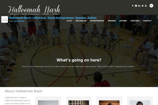 Porcelain theme site design template sample
