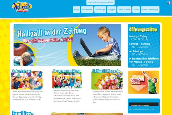 Sentient theme site design template sample
