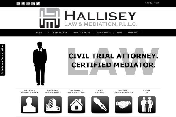 halliseylaw.com site used Swank