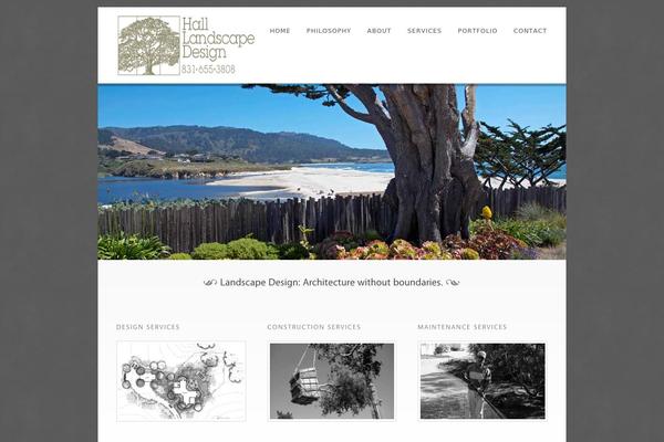 Dandelion theme site design template sample