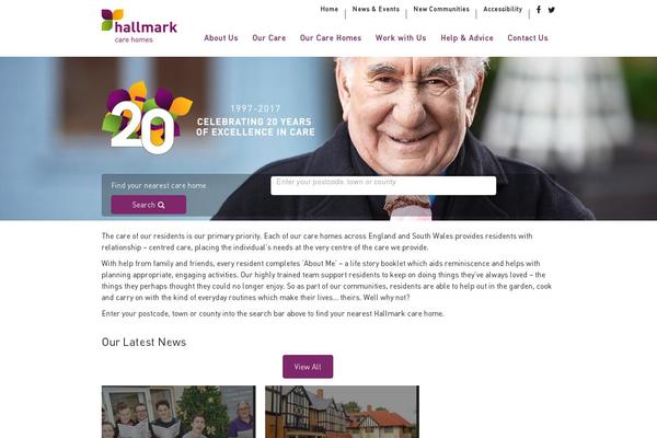 hallmark theme websites examples