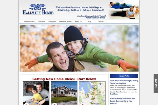 Paradise theme site design template sample