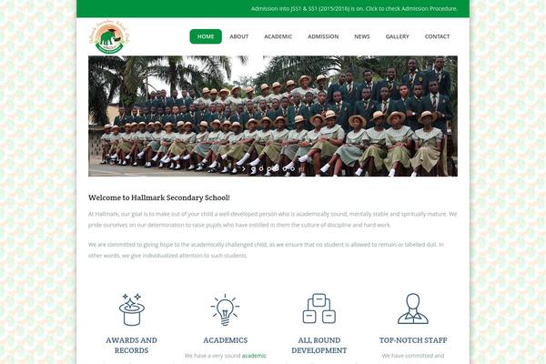 Guru theme site design template sample