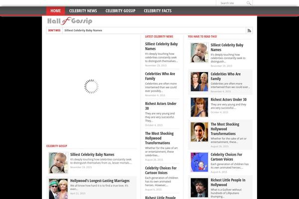 Max Mag theme site design template sample