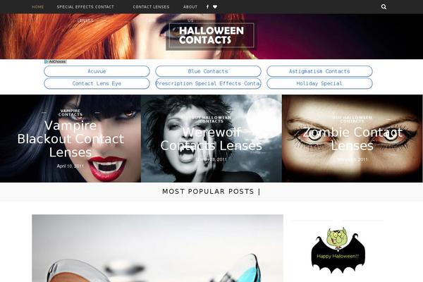 Site using Halloween Countdown Widget plugin