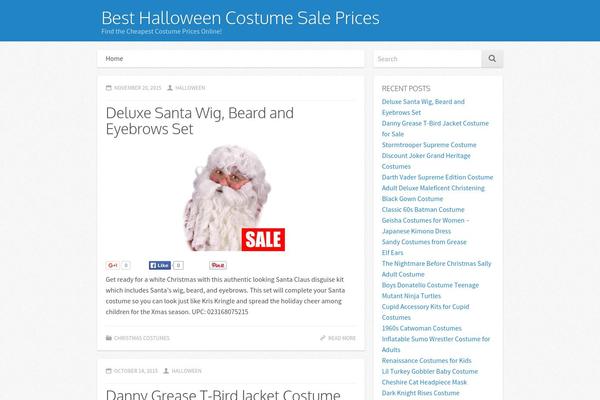 Icy theme site design template sample