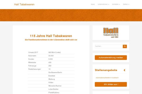 halltabakwaren.de site used Hazzling-child