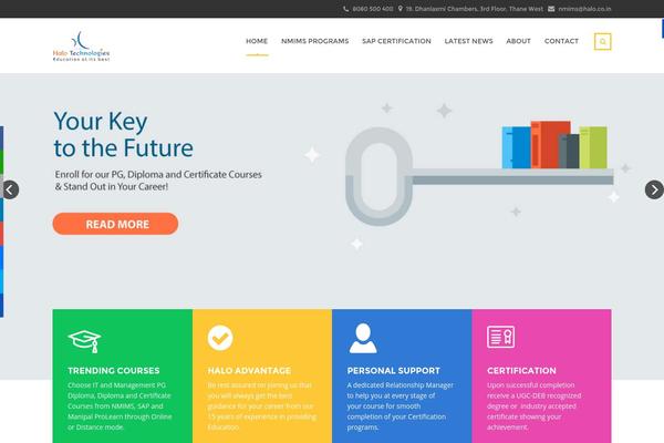 Masterstudy theme site design template sample