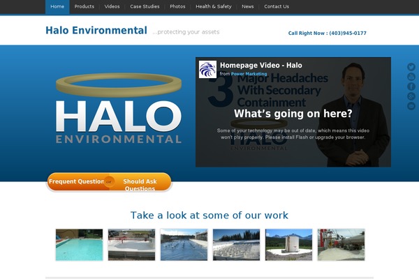 JustLanded theme site design template sample