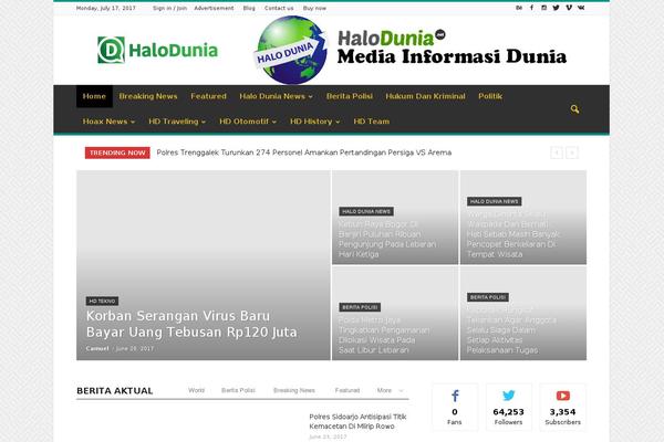 Jnews-child theme site design template sample