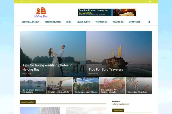 GoodNews theme site design template sample