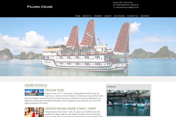 halongpalomacruise.com site used Cruise