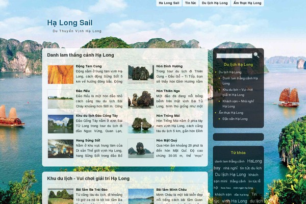 Aeros theme site design template sample