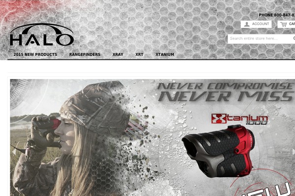 halooptics.com site used Halo