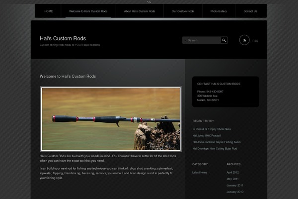 Piano Black theme site design template sample