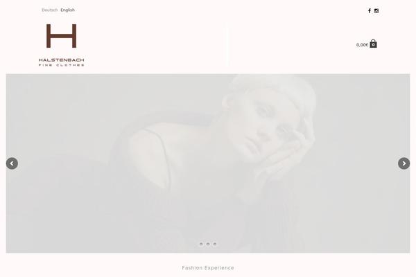 Classico theme site design template sample