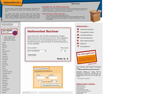 halteverbot-24.de site used Cordobo_green_park_09_de