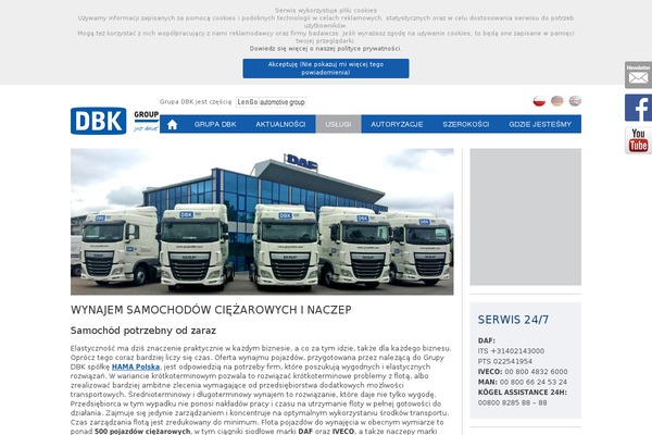 hama-polska.pl site used Dbk