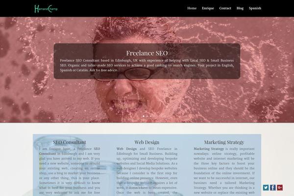 hamandchamp.com site used Divi-child2