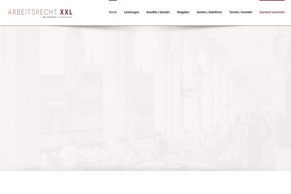 Avada theme site design template sample