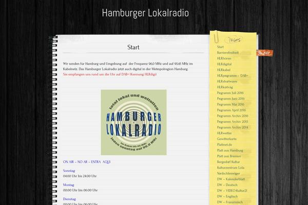 Anarcho Notepad theme site design template sample