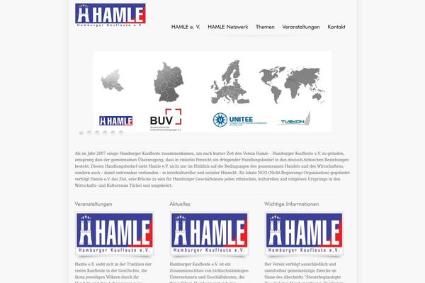 Deluxe theme site design template sample