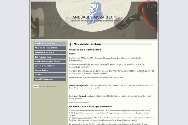 hamburgermozarteum.de site used Monttiara