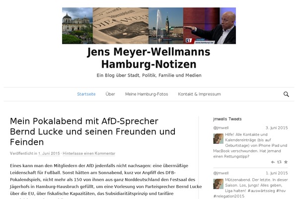 Site using Advanced Twitter Profile Widget plugin