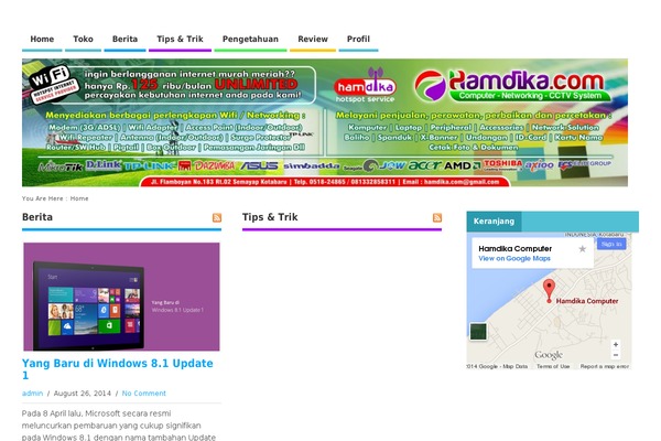 hamdika.com site used MesoColumn