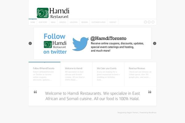 Trim theme site design template sample